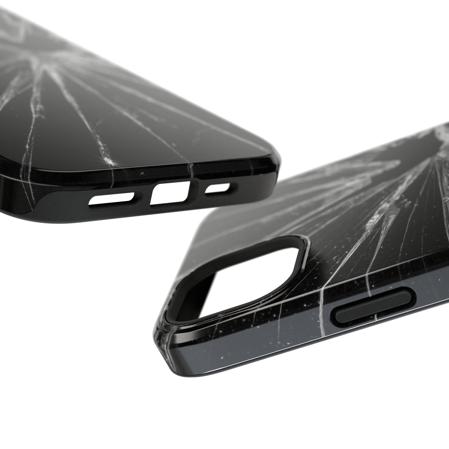 Broken Impact-Resistant Phone Case